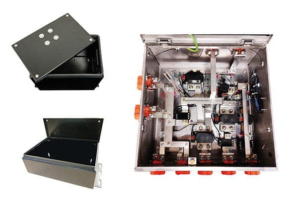 KTL-beschichtete, ADR zertifizierte Metallboxen, IP69K